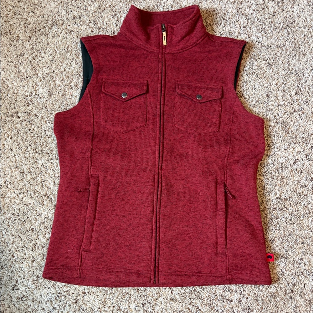 Mountain Khakis men’s old faithful Red and Black Vest